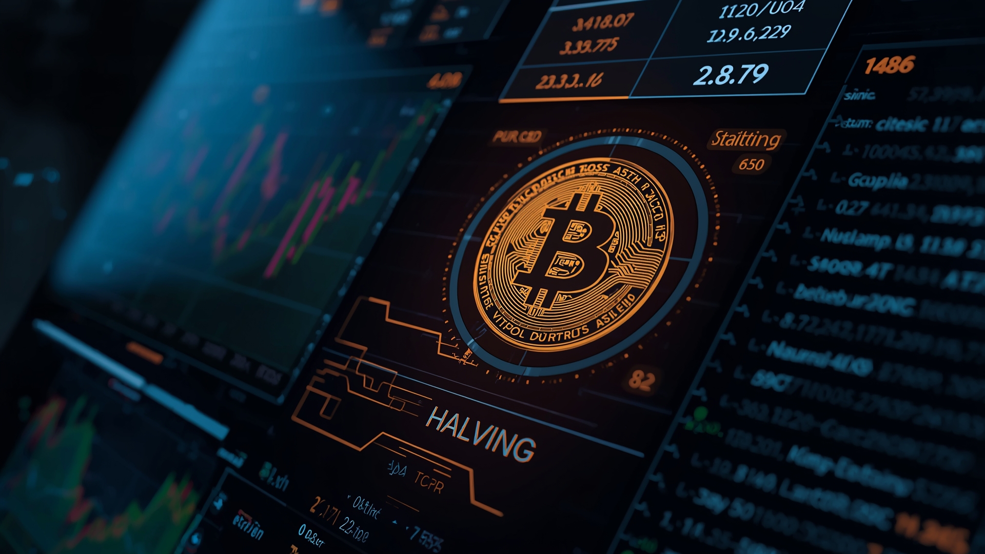 Visualizing the Bitcoin Halving impact on market data.