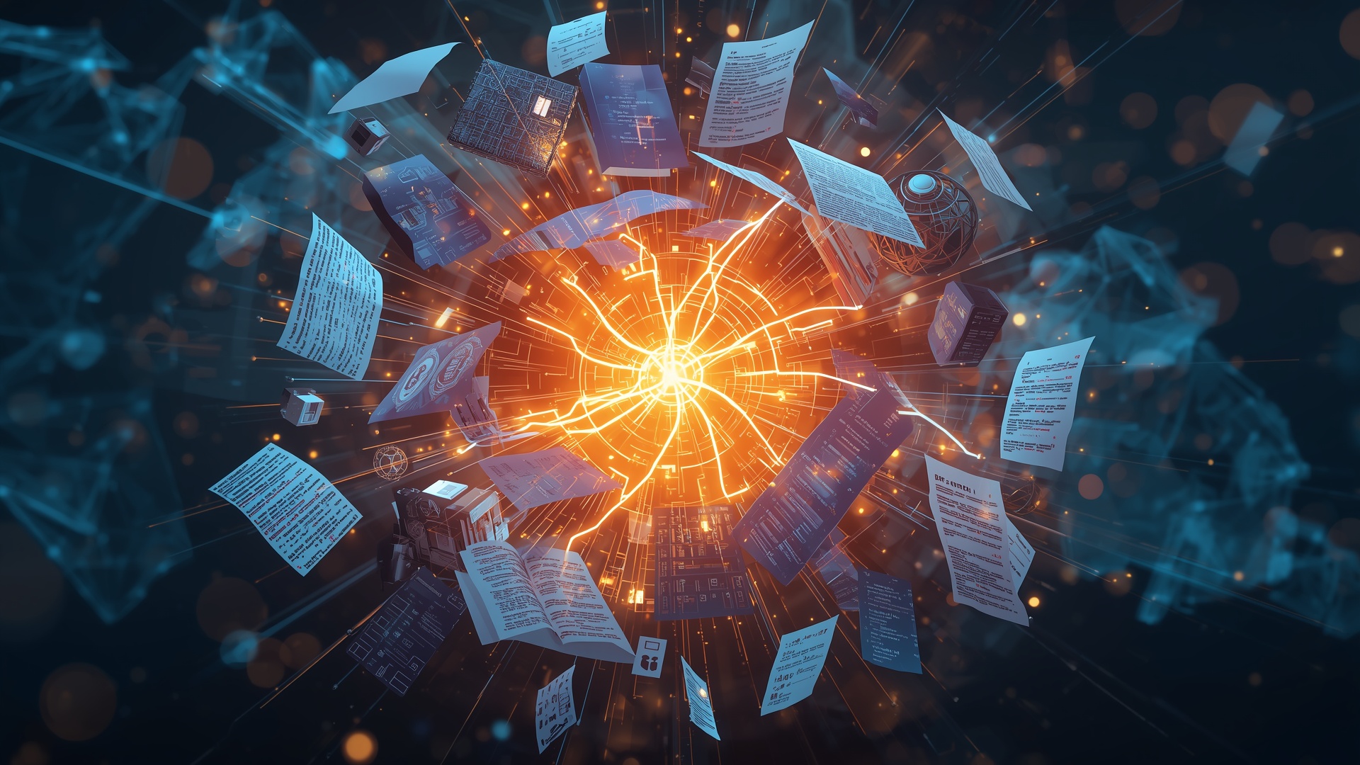 Diverse digital content demonstrating Generative AI Applications